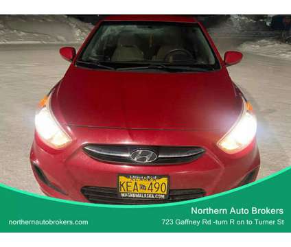 2015 Hyundai Accent for sale is a Red 2015 Hyundai Accent Car for Sale in Fairbanks AK