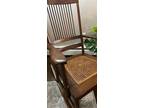 Fully Restored Antique Wood Rocking Chair