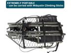 Medium Mesh Hang-on Treestand Hunting Ladder stand Steel Climbing