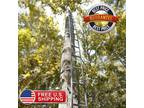20' Tall Climb Tree Stand Ladder Deer Outdoor Hunting Climbing Stick Treestand