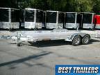 2024 aluma 7818 New carhauler utility trailer 7 x 18 equipment hauler lightweigh