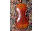 Restored Early 1800s German HOPF 7/8 Violin