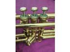 Vintage Olds Ambassador brass Trumpet with case & accessories