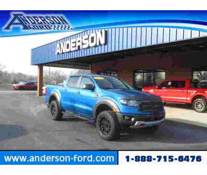 2021UsedFordUsedRangerUsed4WD SuperCrew 5 Box is a Blue 2021 Ford Ranger Car for Sale in Clinton IL