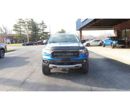 2021UsedFordUsedRangerUsed4WD SuperCrew 5 Box is a Blue 2021 Ford Ranger Car for Sale in Clinton IL