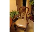 4 Mahagony Chippendale Chairs