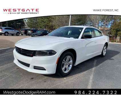 2023 Dodge Charger SXT is a White 2023 Dodge Charger SXT Sedan in Wake Forest NC