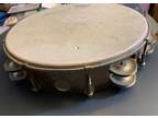 Vintage Ludwig Weather Master 10" Single Row Wood Tambourine DB-750