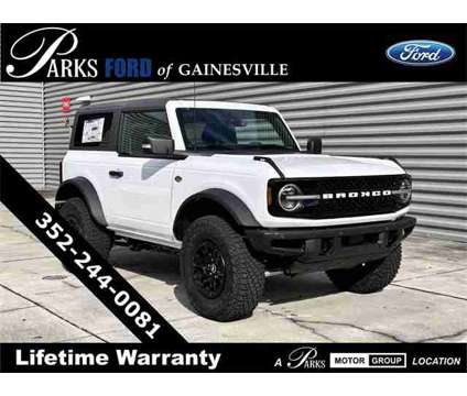 2023 Ford Bronco is a White 2023 Ford Bronco SUV in Gainesville FL