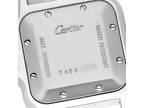 Cartier Santos Galbee Steel Yellow Gold Mens Watch W20058C4