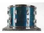 Vintage Tama Superstar 10x14 Aquamarine Snare Drum