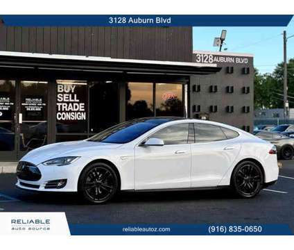 2014 Tesla Model S for sale is a White 2014 Tesla Model S 85 Trim Car for Sale in Sacramento CA