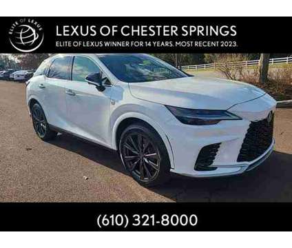 2024 Lexus RX RX 350 F SPORT Handling is a White 2024 Lexus RX Car for Sale in Chester Springs PA