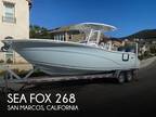 2021 Sea Fox 268 Commander Boat for Sale