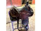 Jim Taylor roping saddle