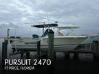 2001 Pursuit 2470 Boat for Sale