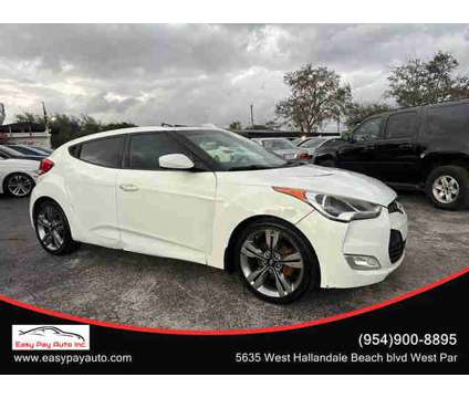 2015 Hyundai Veloster for sale is a White 2015 Hyundai Veloster 2.0 Trim Car for Sale in West Park FL