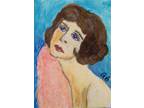 Aceo Famous Faces Painting 'Clara Bow' the 'It' Girl