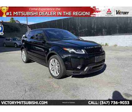 2018 Land Rover Range Rover Evoque HSE Dynamic is a Black 2018 Land Rover Range Rover Evoque HSE Dynamic Car for Sale in Bronx NY