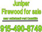 Juniper Firewood for sale