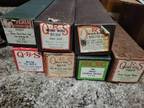 vintage player piano rolls