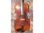 Early 1800s German HOPF 7/8 Violin, Ready to play!
