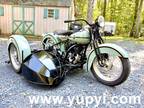 1947 Harley Davidson 45" Flathead W/Sidecar