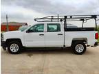 2018 Chevrolet Silverado 1500 Crew Cab Work Truck - Pipe Rack and Tool Boxes