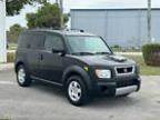 2005 Honda Element EX 2005 Honda Element SUV Black 4WD Automatic EX