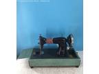 Vintage Singer Black Portable Sewing Machine in Case