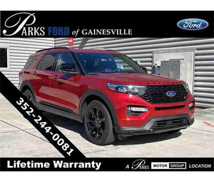 2023 Ford Explorer ST is a Red 2023 Ford Explorer SUV in Gainesville FL