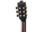 GA35TCE Thinline Classical Nylon-String Acoustic-Electric Guitar (Dark Violin