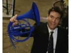 Blue French Horn Statue HIMYM Style