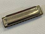 Vtg M HOHNER Marine Band B A440 10-Hole Harmonica Made Germany