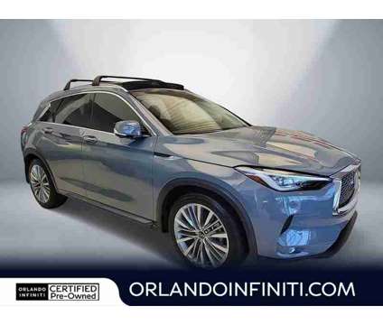 2023UsedINFINITIUsedQX50UsedFWD is a Grey 2023 Infiniti QX50 Car for Sale in Orlando FL
