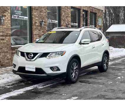 2016 Nissan Rogue SL AWD is a White 2016 Nissan Rogue SL Car for Sale in Clifton Park NY