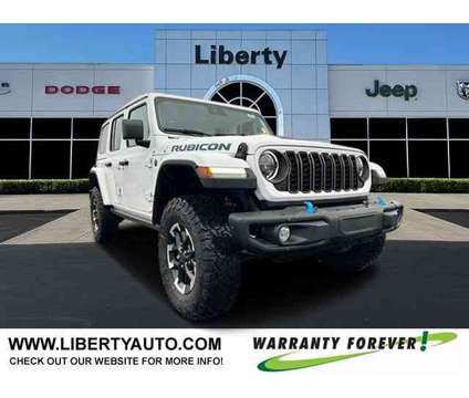 2024 Jeep Wrangler 4xe Rubicon X is a White 2024 Jeep Wrangler Car for Sale in Pataskala OH