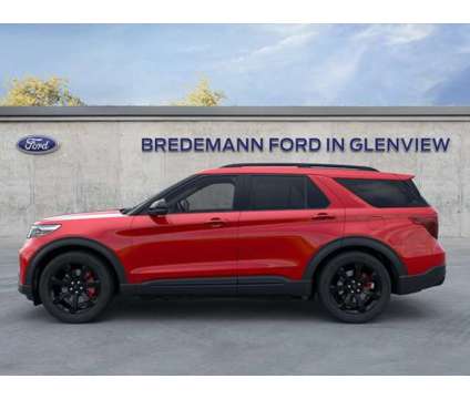 2024 Ford Explorer ST is a Red 2024 Ford Explorer Car for Sale in Glenview IL