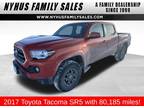 2017 Toyota Tacoma Red, 80K miles