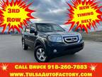 2011 Honda Pilot Ex-L Suv Blue Auto 2-Owners Leather-Loaded 3rd Row