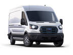 2023 Ford E-Transit Cargo Van 350 Medium Roof 148wb Cam Sync 4 Vinyl Roof