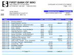 Pay Stubs, Bank Statements and Other Documents