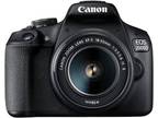 Canon EOS 2000D (Rebel T7) DSLR Camera + 18-55mm III Kit 4549292111842
