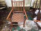 Rustic Old Hickory Child’s Chair Signed,Adirondack