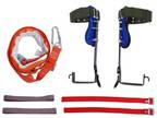 Adjustable 2 Gears Tree Climbing Spike Spurs Thorn Leg Climber Belt Strap Rope