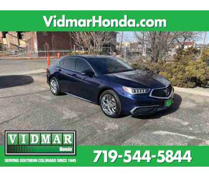 2018 Acura TLX 3.5L V6 w/Technology Package is a Blue 2018 Acura TLX Sedan in Pueblo CO