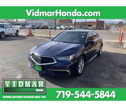 2018 Acura TLX 3.5L V6 w/Technology Package is a Blue 2018 Acura TLX Sedan in Pueblo CO