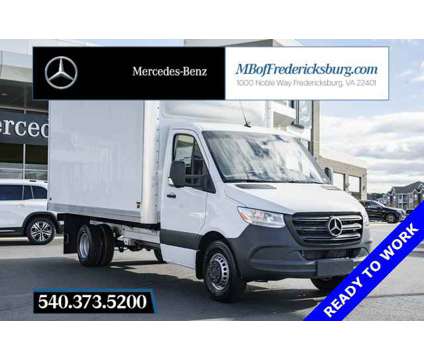 2023 Mercedes-Benz Sprinter 3500 Box Truck 170 WB is a White 2023 Mercedes-Benz Sprinter 3500 Trim Truck in Fredericksburg VA