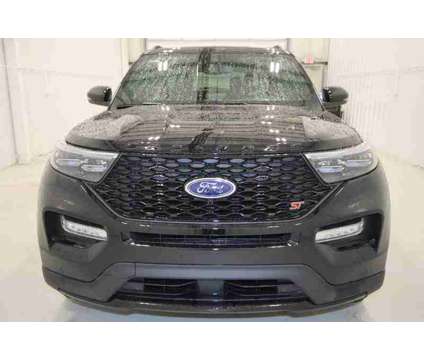 2024 Ford Explorer ST is a Black 2024 Ford Explorer SUV in Canfield OH