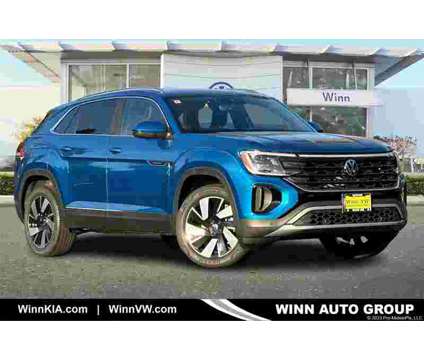 2024 Volkswagen Atlas Cross Sport 2.0T SEL is a Blue 2024 Volkswagen Atlas 2.0T SEL SUV in Newark CA
